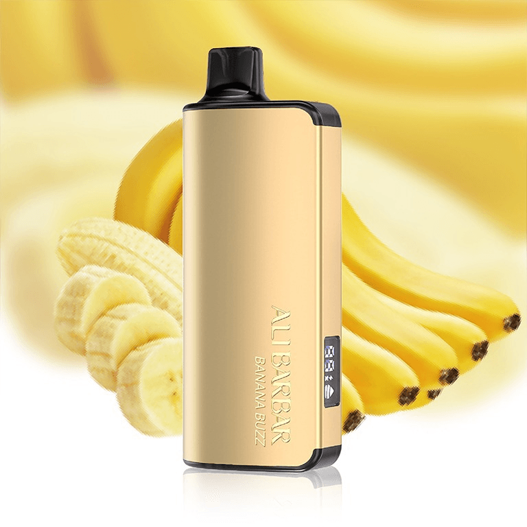 ALIBARBAR INGOT Banana Buzz 9000 Puffs caloundra vape shop