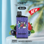 IGET BAR MIXED BERRY 3500 Puffs Disposable Vape - 图片 2
