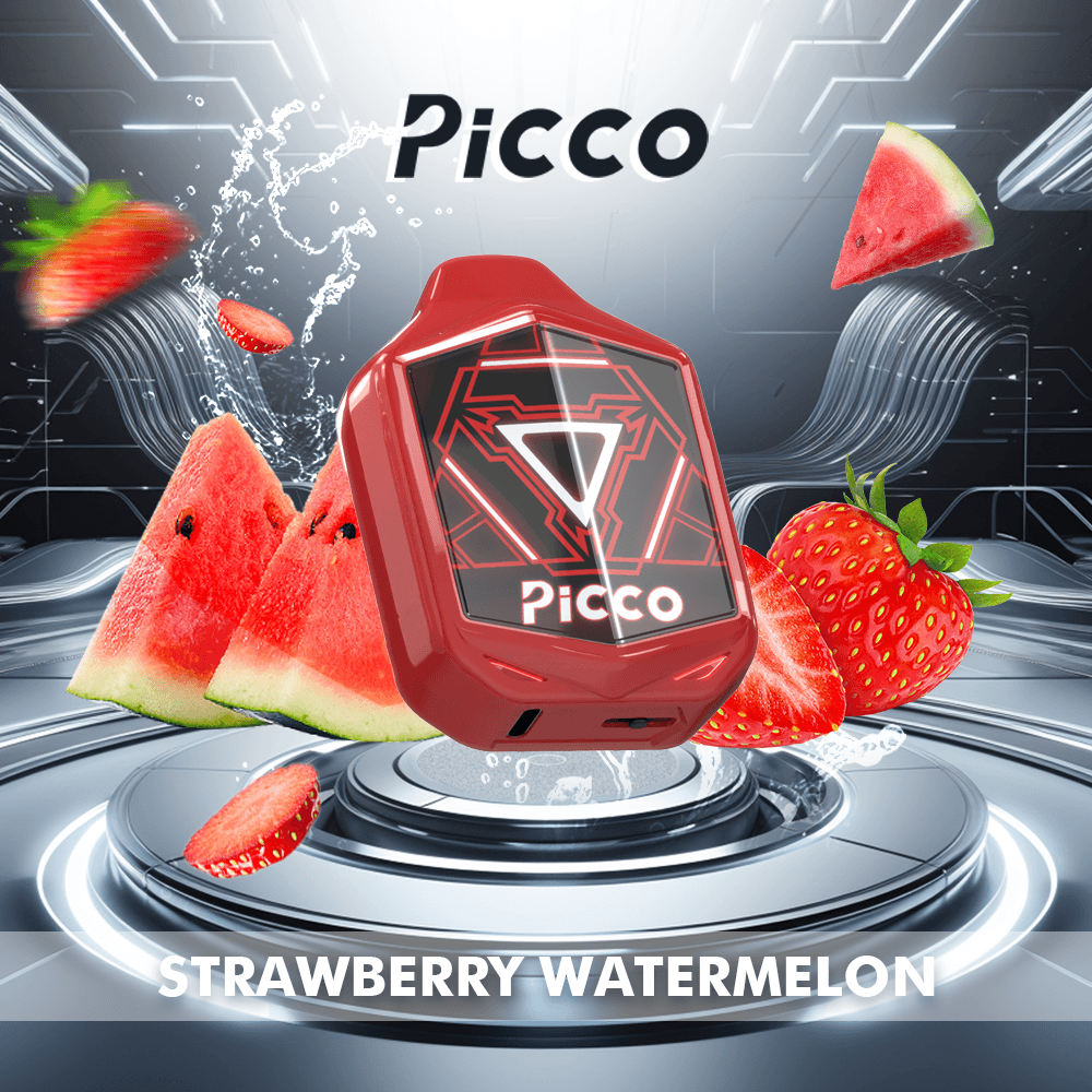 Strawberry-Watermelon.png Picco Voom 7000 Puffs - Strawberry Watermelon - 图片 1