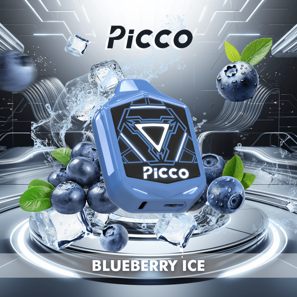 Blueberry-Ice.png Picco Voom 7000 Puffs - Blueberry Ice - Image 1