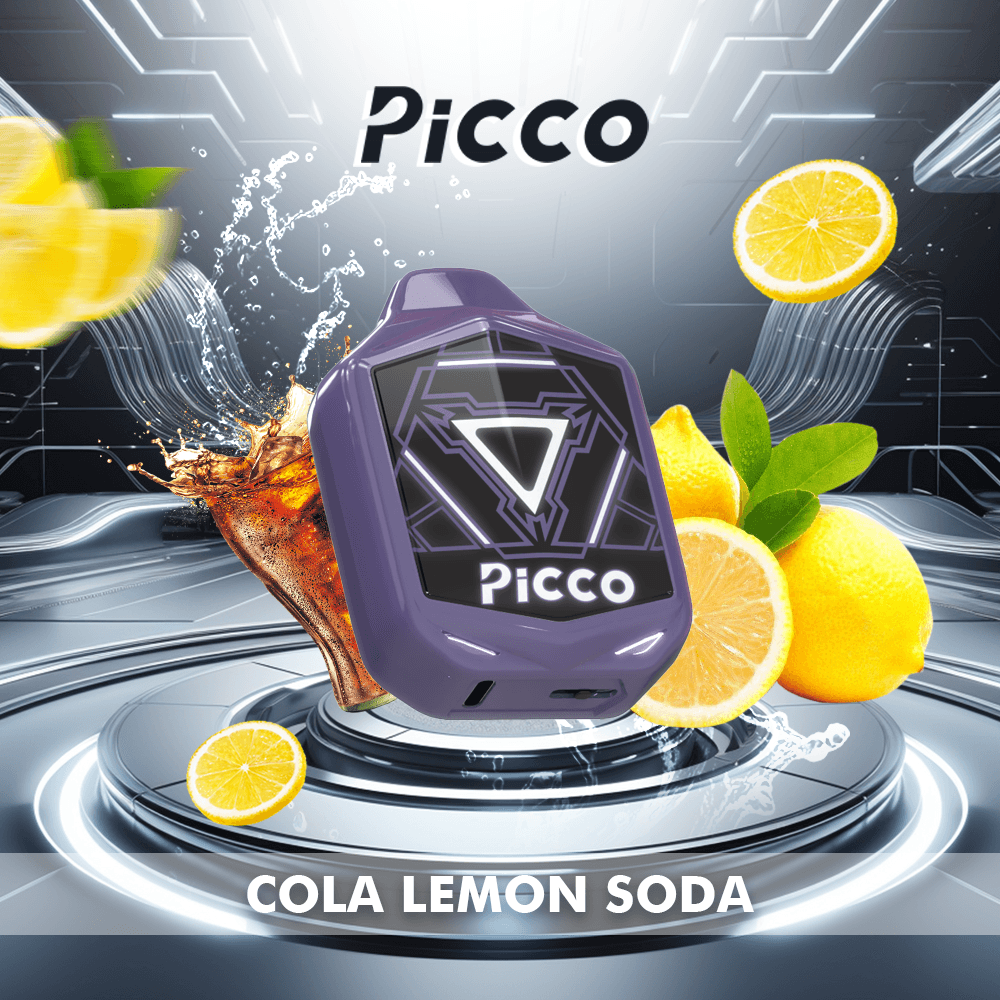 Cola-Lemon-Soda.png Picco Voom 7000 Puffs - Cola Lemon Soda - Image 1