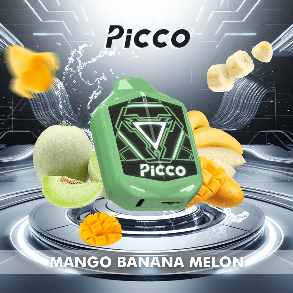 Mango-Banana-Melon.png Picco Voom 7000 Puffs - Mango Banana Melon - Image 1