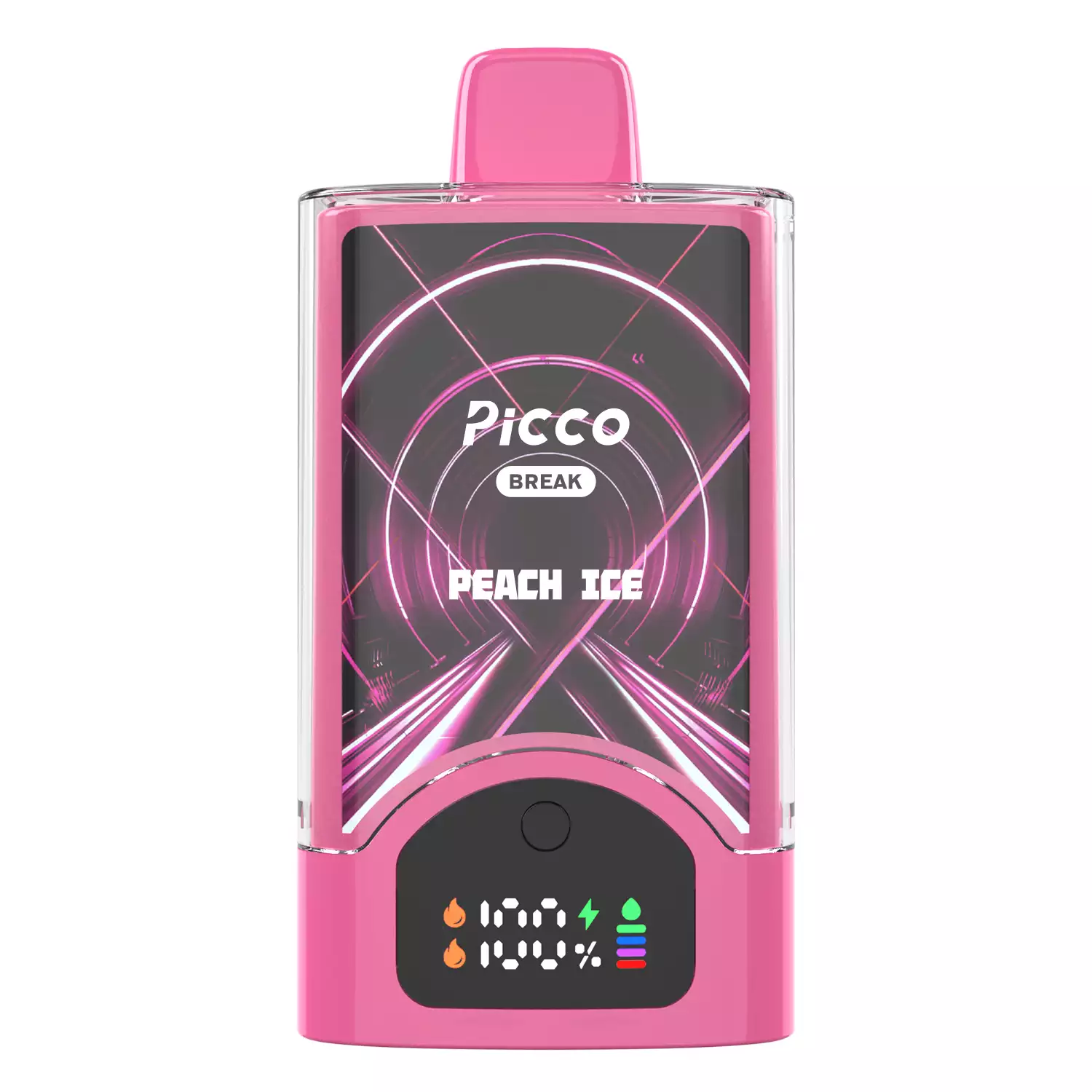 Picco-Break-30000-Puffs-Peach-Ice-1-1.webp Picco Break 30000 Puffs – Pineapple Ice - Image 1