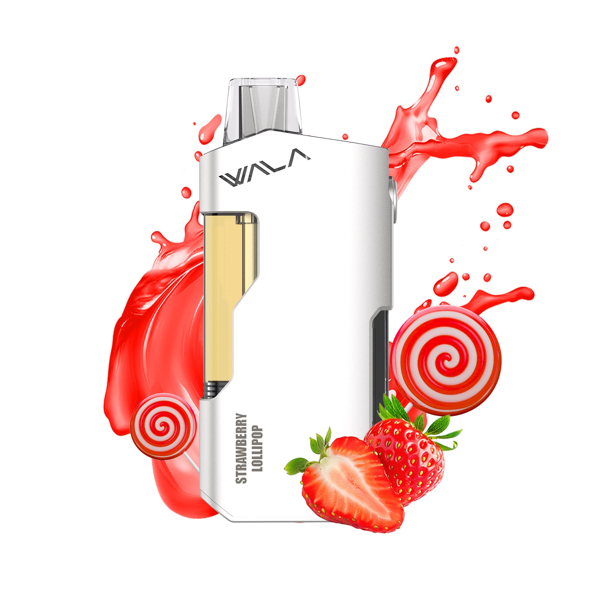 Starwberry-Lollipop.jpg Wala YO 18000 Puffs - Strawberry Lollipop - Image 1