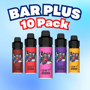 iget-bar-plus-6000-10.png IGET Bar Plus 6000+ Puffs Vape 10 Pack ($25 each) - Image 1
