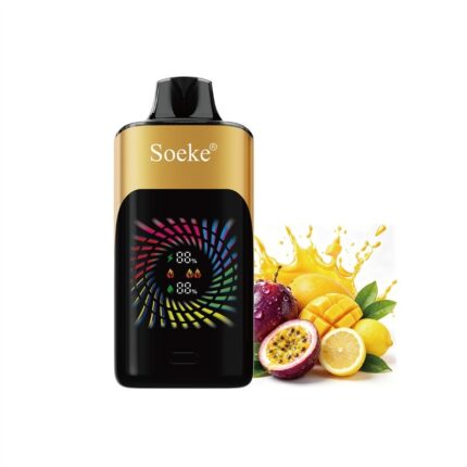 Soeke S9 28000 Puffs- 5 Packs - passionfruit pomegranate