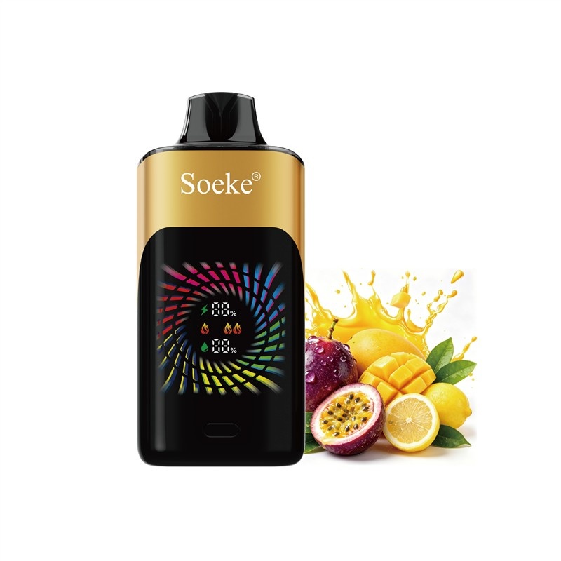 Soeke S9 28000 Puffs- 5 Packs - passionfruit pomegranate