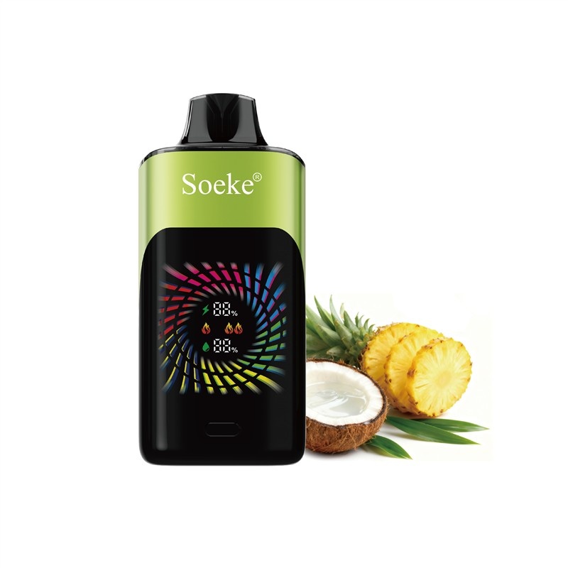 Soeke S9 28000 Puffs- 5 Packs - pineapple coconut