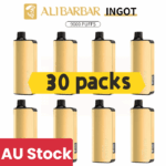 Alibarbar Ingot 9000 puffs-30 pack Multiple flavors(Ship from Sydney) - Blackberry Ice