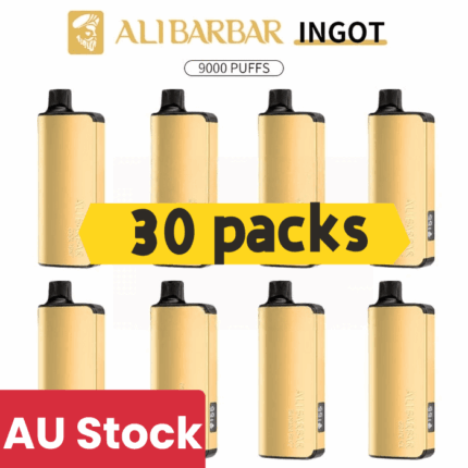 Alibarbar Ingot 9000 puffs-30 pack Multiple flavors(Ship from Sydney) - Blackberry Ice