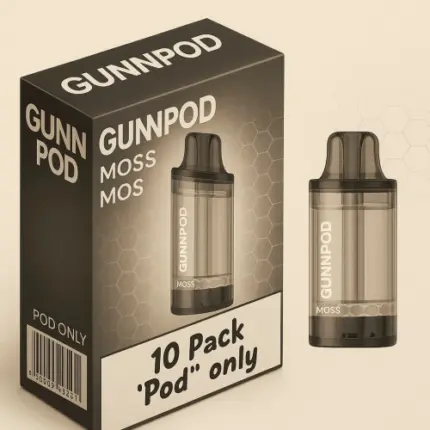 Gunnpod moss - 10 Pack “pod Only" - Apple Bomb
