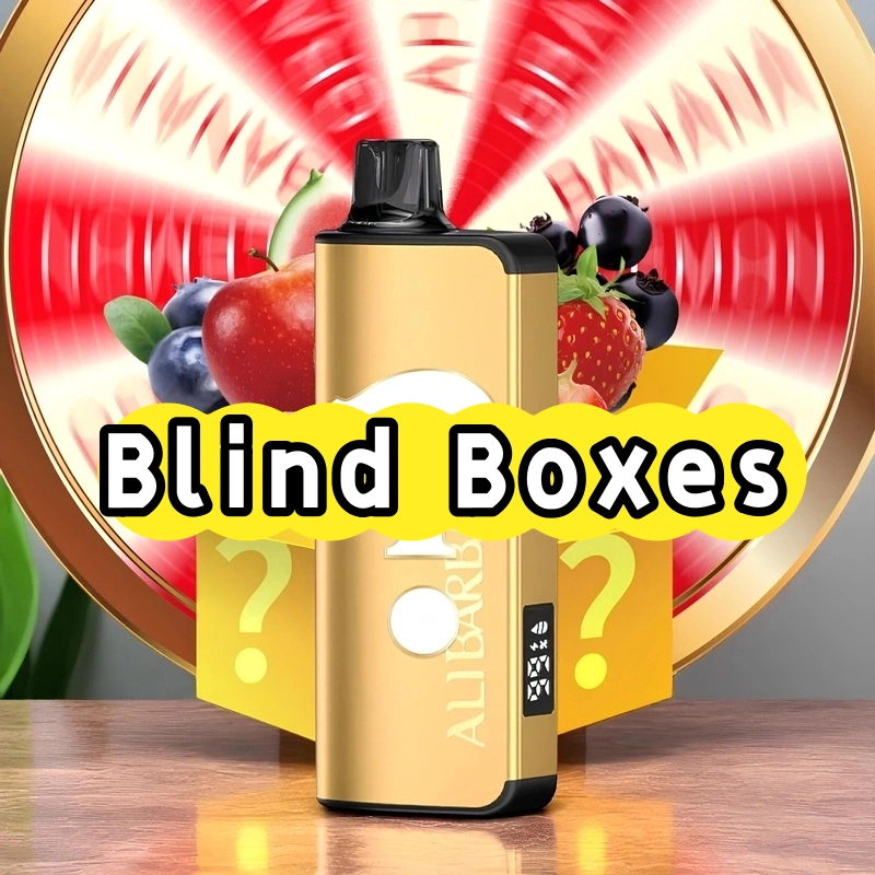 ALIBARBAR-Mystery-Disposable-Vap-1.webp ALIBARBAR Ingot 9000 Puffs Blind Box – Random Special Flavors 3 Pack - Image 1