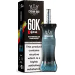 Al Fakher Crown Bar E Hose X 60k Puffs -5 packs (shipped from Overseas) - Watermelon Pineapple