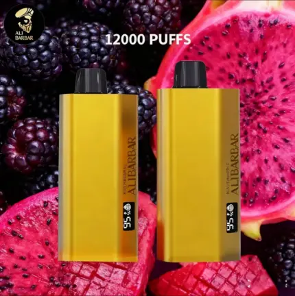 Alibarbar TEQ 12000 Puffs-Blackberry Dragon Fruit - Blackberry Dragon Fruit