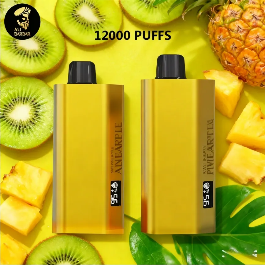 Alibarbar-TEQ-12000-Puffsp.webp Alibarbar TEQ 12000 Puffs-Kiwi Pineapple - Kiwi Pineapple
