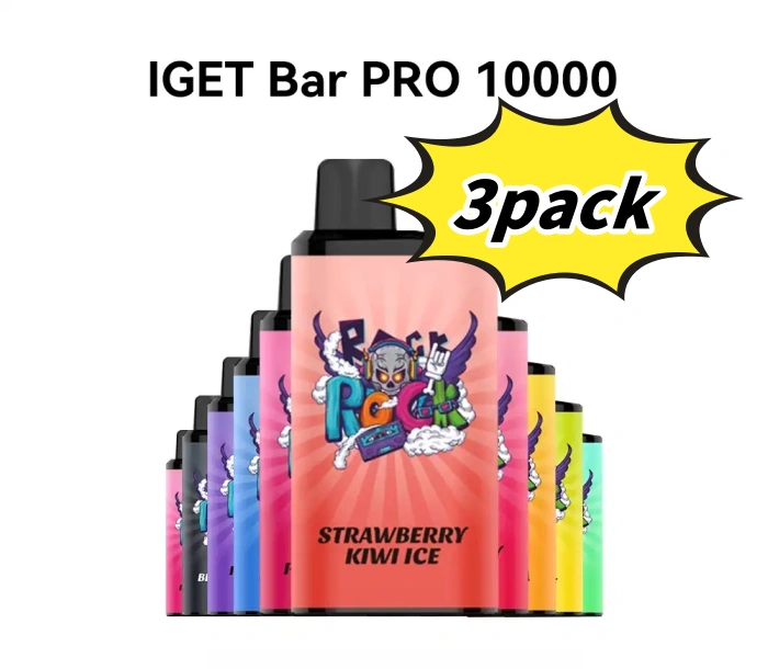 IGET Bar Pro 10000 Puffs-3pack - Blackberry Ice