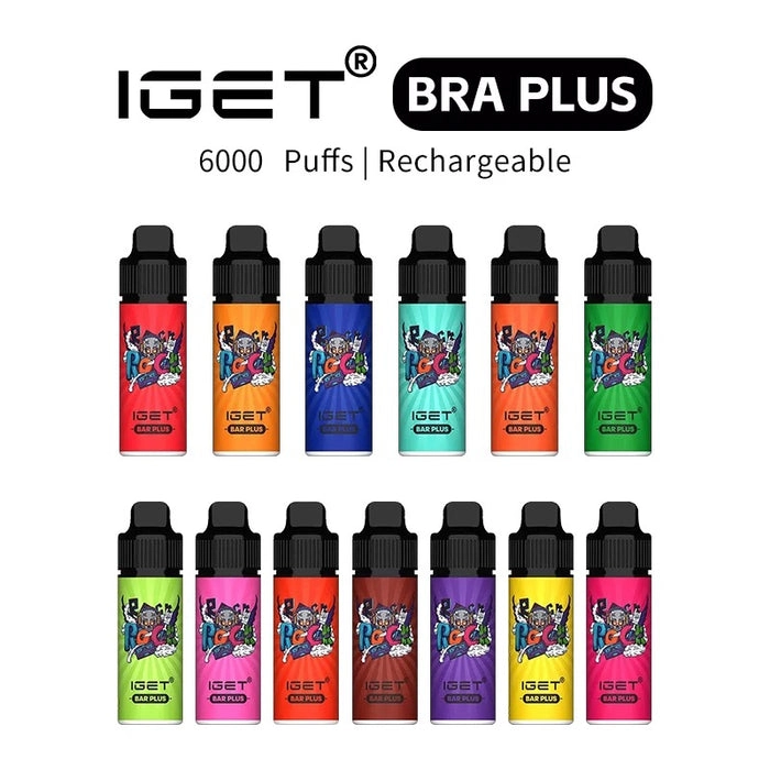 Igetbarpluskit2.webp IGET Bar Plus Kit and Refills-Wholesale-10pack - Image 1