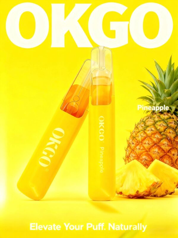 OKGO 6500 Puffs Pineapple-10 Pack - Pineapple