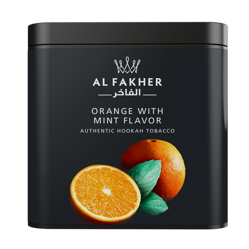 ORANGEWITHMINT4.webp Al Fakher Orange with mint - Image 1