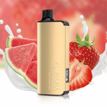 Alibarbar Ingot 9000 puffs-3 pack Multiple flavors-Japan - Strawberry Coconut Watermelon