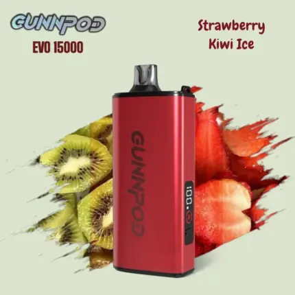 Gunnpod EVO Strawberry Kiwi Ice 15000
