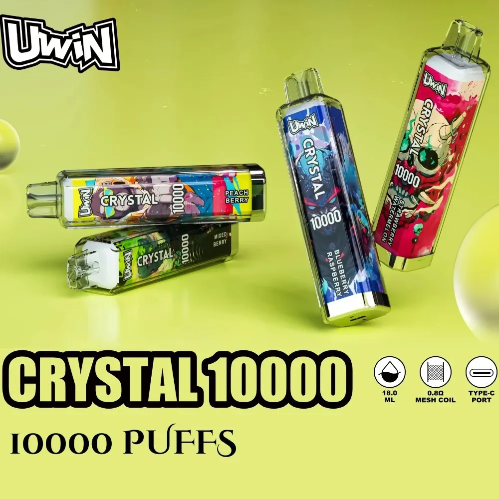 Uwin-Crystal-10000-Puffs-10K.webp Uwin Crystal 10K Puffs-10 packs - Blueberry Raspberry