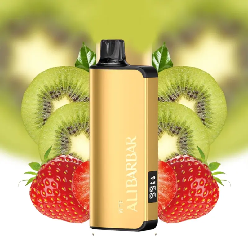Alibarbar Ingot 9000 puffs-50 pack Multiple flavors - Strawberry Kiwi