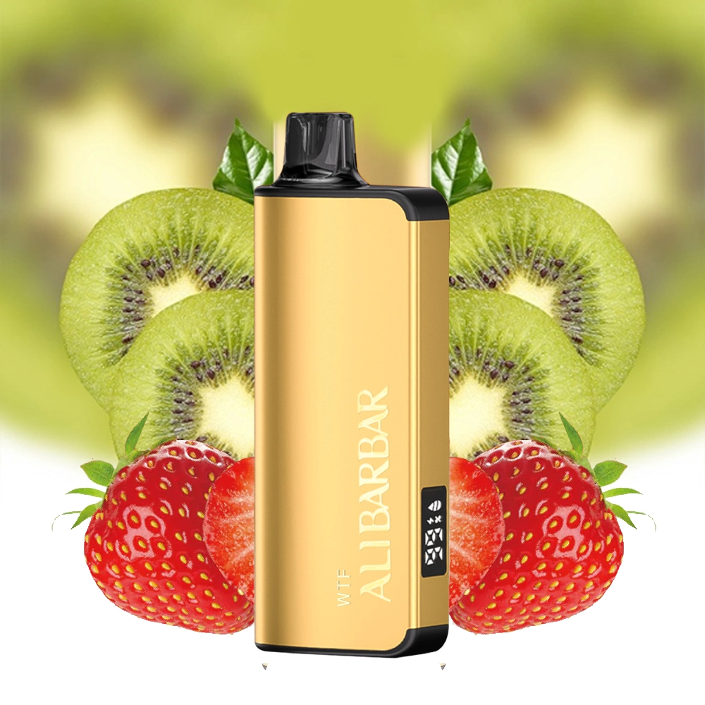 alibarbar-ingot-9000-puffs-straw-1.webp Alibarbar Ingot 9000 puffs-50 pack Multiple flavors - Strawberry Kiwi