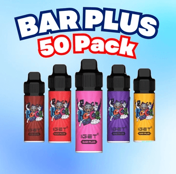 iget-bar-plus-6000-50.png IGET Bar Plus 6000+ Puffs Vape 50 Pack ($22 each) - Image 1