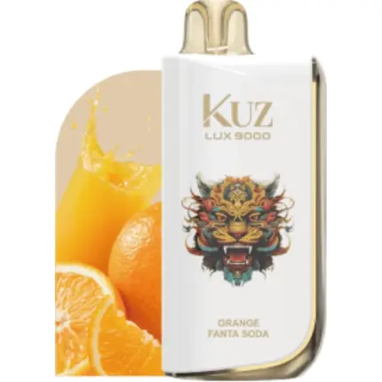 KUZ LUX 9000 Puffs – ORANGE FANTA SODA
