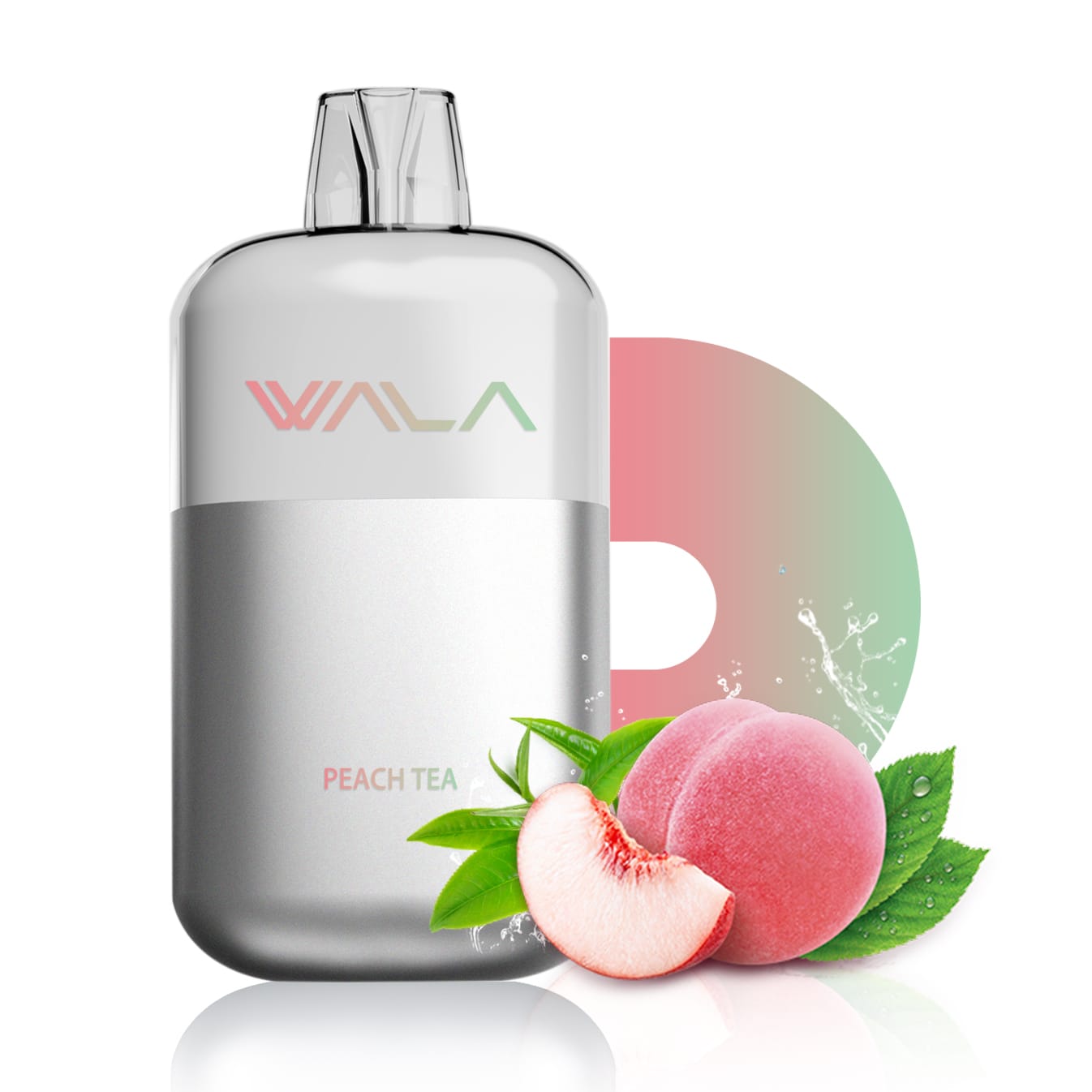peach-tea.jpg Wala POP 10000 Puffs - Peach Tea - Image 1