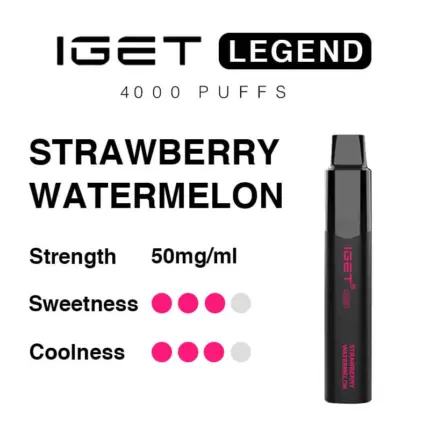 IGET Legend 4000 Puffs Strawberry Watermelon