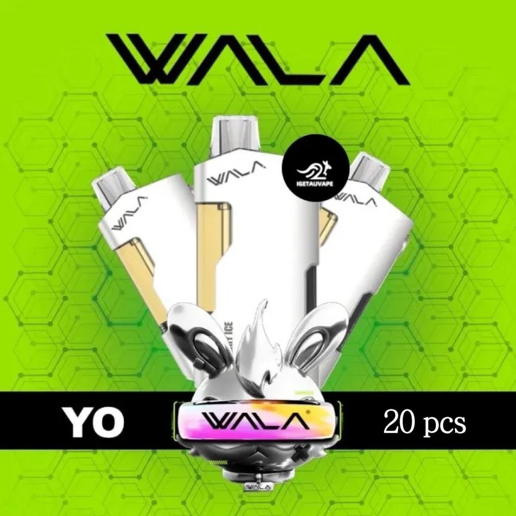 wala-yo-20pack.jpg Wala YO 18000 Puffs -20 pack Multiple flavors - Banana Buzz